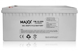 Akumulator żelowy, Maxx DEEP CYCLE 12-FM-200, 200Ah MAXX