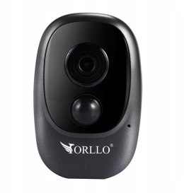 Kamera Zewnętrzna IP WiFi na Baterie Orllo POWERCAM E2 PRO BLACK ORLLO