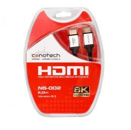 KABEL HDMI Conotech NS-002 2.1 ULTRA HIGH SPEED 8K+ Ethernet - 2 metry CONOTECH