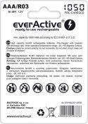 Akumulatorki AAA / R03 everActive Ni-MH 1050 mAh (box 4 szt) EVERACTIVE