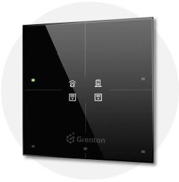 GRENTON - SMART PANEL 4B, OLED, TF-bus, CZARNY (2.0) GRENTON