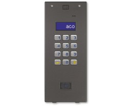 ACO CDNP7ACCS ST CENTRALA DOMOFONOWA grzałka LCD. RFID SLAVE ACO