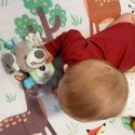 WOOPIE BABY Interactive Plush Infant Snuggle Light Sound Doggie Teether Sleeper.
