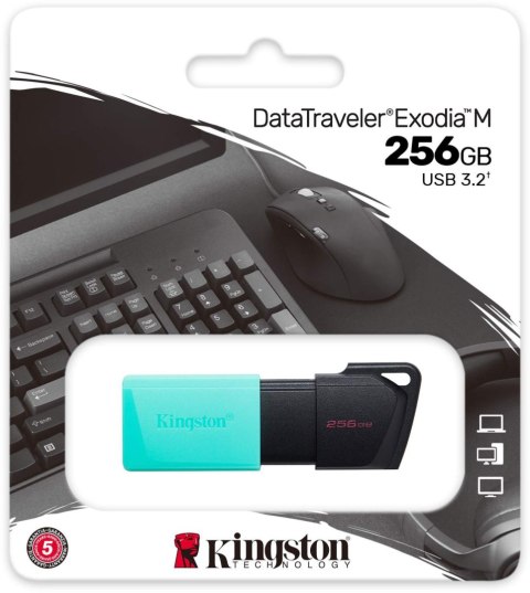 Pendrive Kingston Data Traveler Exodia M 256GB USB3.2 Gen1 KINGSTON
