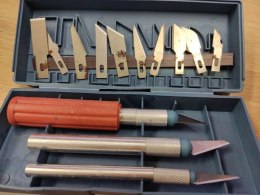 Skalpele, nożyki modelarskie - zestaw Przecena 1