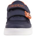 Buty dla dzieci Kappa PIO M Sneakers granatowo-pomarańczowe 280023M 6744