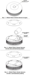 FIBARO Smoke Sensor 2 | FGSD-002 ZW5 | Czujnik dymu FIBARO