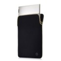 Sleeve na notebook 15,6", Protective reversible, złoty / czarny, neopren, HP