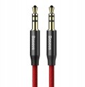 Kabel audio Baseus Yiven | Pozłacany kabel Audio AUX Mini Jack 3.5mm - Mini Jack 3.5mm 100cm BASEUS