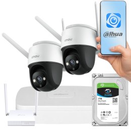 Zestaw monitoringu Imou CRUISER WiFi IP 2 kamery 2MPx IMOU
