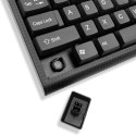 Logo Cut II, klawiatura CZ/SK, klasyczna, przewodowa (USB), czarna