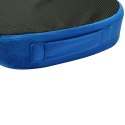 Ortopedyczna poduszka, plastikowa końcówka odporna na nacisk, ergonomiczna, niebieski, pianka z efektem pamięci, Powerton