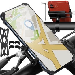 Uchwyt rowerowy na telefon z gumką U18282 16004 - uniwersalny Trizand TRIZAND