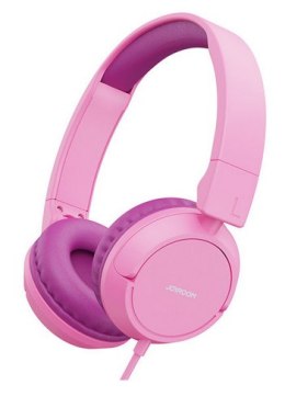 Joyroom nauszne słuchawki 3,5mm mini jack dla dzieci dziecięce różowy JR-HC1 pink JOYROOM