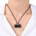 Joyroom bezprzewodowe słuchawki sportowe bluetooth neckband czarny (JR-D6) JOYROOM