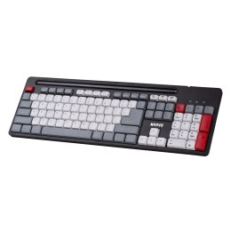 Marvo KB005, klawiatura US, klasyczna, przewodowa (USB), czarno-czerwona
