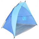 Namiot Osłona Plażowa Sun 200X100X105Cm Błękitno-Niebieska Royokamp