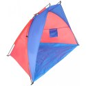 Namiot Osłona Plażowa Sun 200X100X105Cm Niebiesko-Czerwona Royokamp