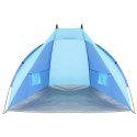 Namiot Osłona Plażowa Sun 200X120X120Cm Niebiesko-Granatowy Royokamp