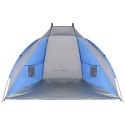 Namiot Osłona Plażowa Sun 200X120X120Cm Szaro-Niebieska Royokamp