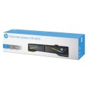 HP Soundbar DHE-6005, 2.0, 6W, czarny, regulacja głośności, stołowy, 3,5 mm jack (USB), podświetlane, 300Hz-20KHz