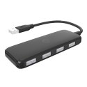 USB (2.0) hub 4-port, DHC-CT110C, czarny, Hewlett-Packard