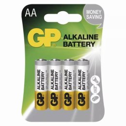Bateria alkaliczna, AA, 1.5V, GP, blistr, 4-pack, Alkaline