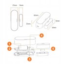 NEO Kontaktron Zigbee, czujnik wejścia Tuya NAS-DS07B NEO
