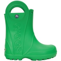 Kalosze dla dzieci Crocs Handle Rain zielone 12803 3E8