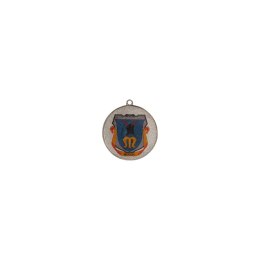 Medal Srebrny Biathlon Z Miejscem Na Emblemat 25 Mm Z Nadrukiem Kolorowym Luxorjet