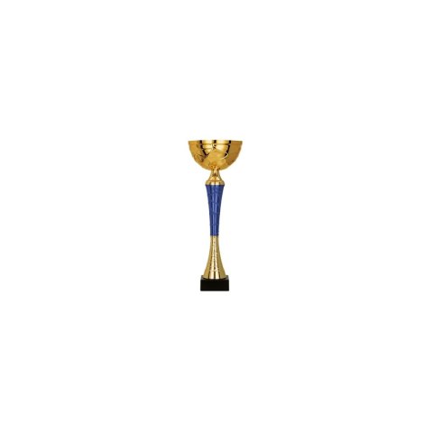 Puchar metalowy złoto-niebieski