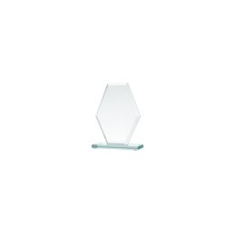 Trofeum szklane z rozklejoną podstawą