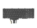 Klawiatura laptopa do Dell Latitude E5550 E5570 E5580 (podświetlana, trackpoint)