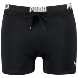 Spodenki kąpielowe męskie Puma Swim Men Logo Swim Trunk czarne 907657 04