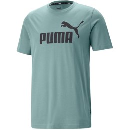 Koszulka męska Puma Essential Logo niebieska 586667 75