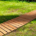 Ścieżka ogrodowa drewniana drewno cedrowe 250x43cm
