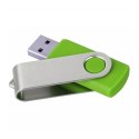 Goodram USB flash disk, USB 2.0, 16GB, Twister UTS2, jasnozielony, UTS2-0160G0BBB, bez nadruku, bulk wsparcie OS Win 7