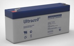 Akumulator AGM ULTRACELL UL 6V 3.4Ah ULTRACELL