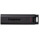 Kingston USB flash disk, USB 3.0, 256GB, DataTraveler Max, czarny, DTMAX/256GB, USB C