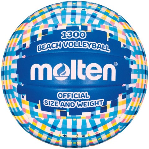 Piłka siatkowa Molten plażowa niebieska V5B1300-CB