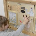 MASTERKIDZ Tablica Edukacyjna Zmysł Dotyku Montessori
