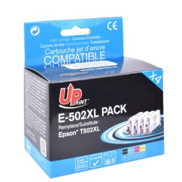 UPrint kompatybilny ink / tusz z C13T02W64010, 502XL, T02W640, CMYK, 1x550 + 3x470s, 1x13.2+3x10.2ml, E-502XL-PACK, dla Epson XP