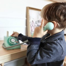 CLASSIC WORLD Klasyczny Drewniany Telefon dla Dzieci 4 el.