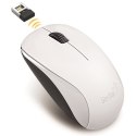 Genius Mysz NX-7000, 1200DPI, 2.4 [GHz], optyczna, 3kl., bezprzewodowa USB, biała, 1 szt AA