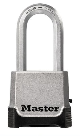 Kłódka z kluczem i szyfrem MasterLock M176EURDLH MASTERLOCK