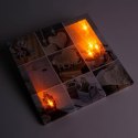 Podświetlany obraz LED - 5 diod LED, 30 x 30 cm