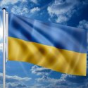 FLAGMASTER Maszt flagowy w tym. flagi Ukraina, 650 cm