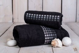Ręcznik Darwin 450g/m czarny
