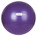 Piłka gimnastyczna Profit 55 cm fioletowa z pompką DK 2102