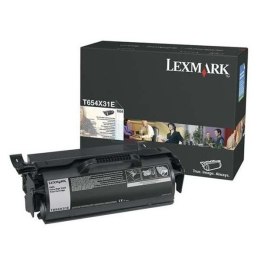 Lexmark oryginalny toner T654X31E, black, 36000s, kartridż korporacyjny, extra duża pojemność, Lexmark T654, O